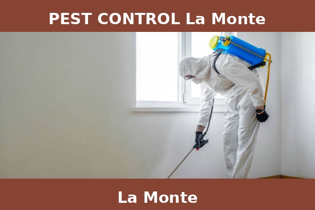 PEST CONTROL La Monte